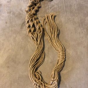 Hanging Planter Basket Rope